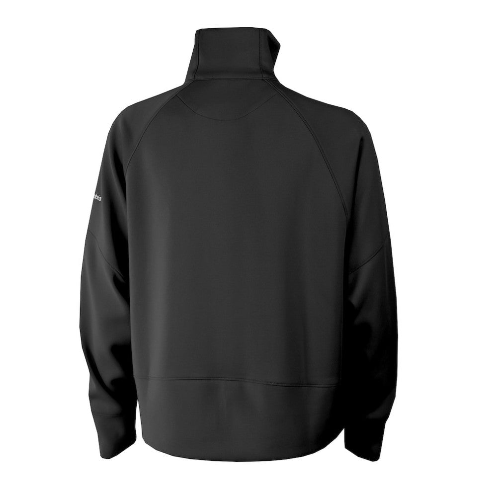 Boston Bruins Columbia Women's Wickhams Hills Raglan Omni-Wick Half-Zip Pullover - Black - NHL