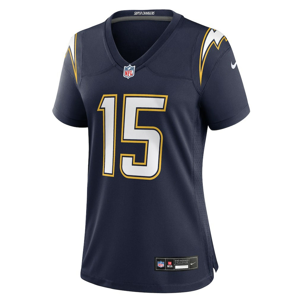 Ladd McConkey Los Angeles Chargers Women's Alternate Super Chargers Game Jersey Navy | Nike for Sale