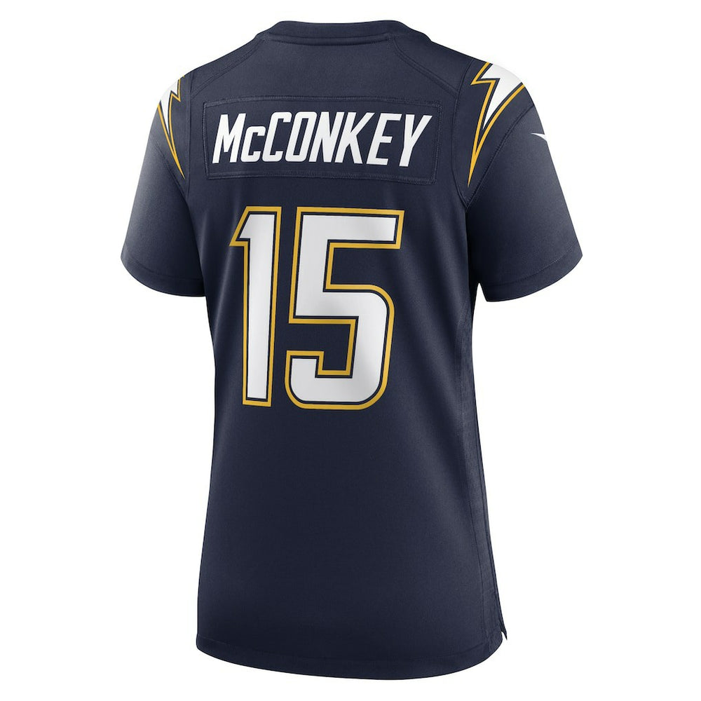 Ladd McConkey Los Angeles Chargers Women's Alternate Super Chargers Game Jersey Navy | Nike for Sale