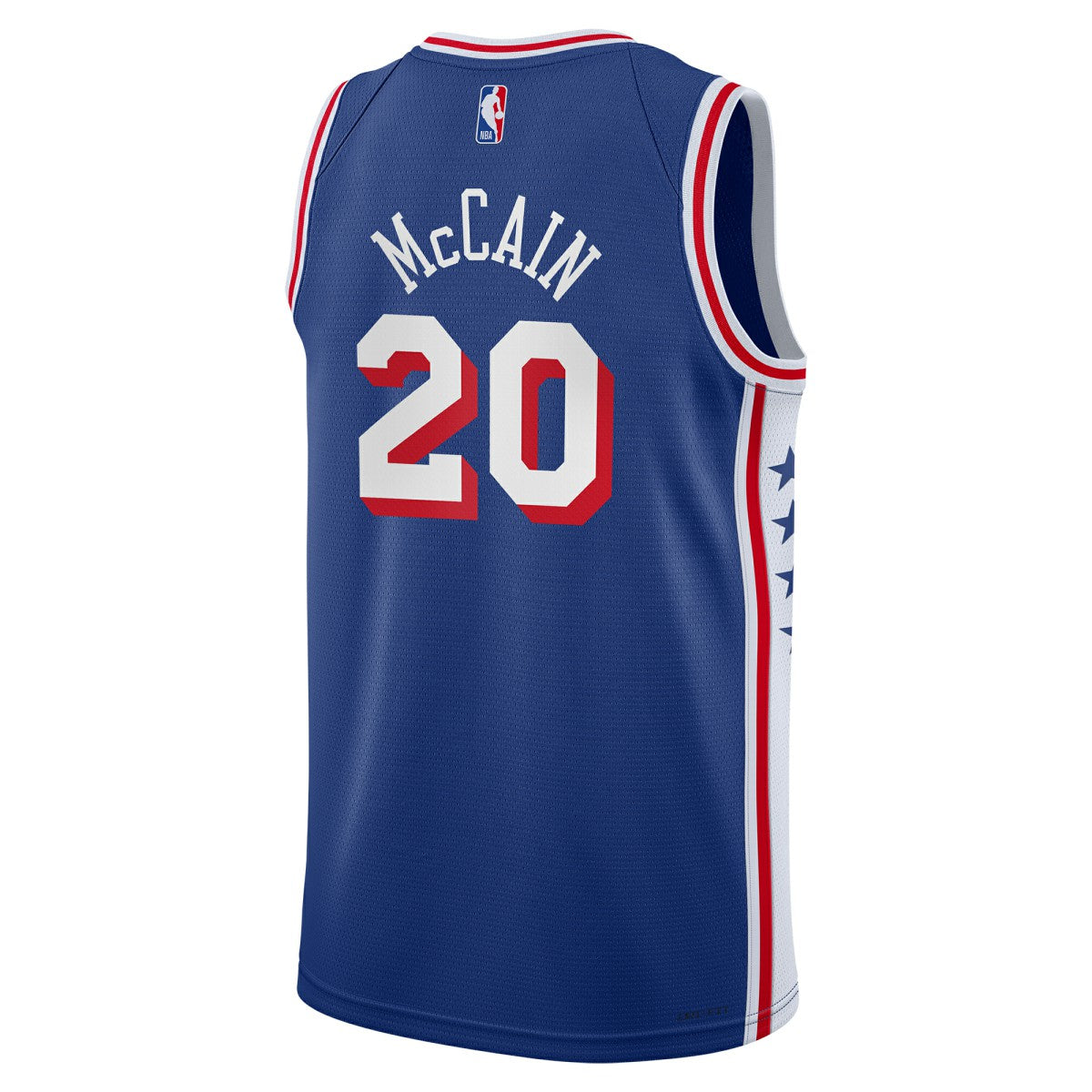 Jared McCain Philadelphia 76ers Youth Swingman Jersey Icon Edition Royal - NBA