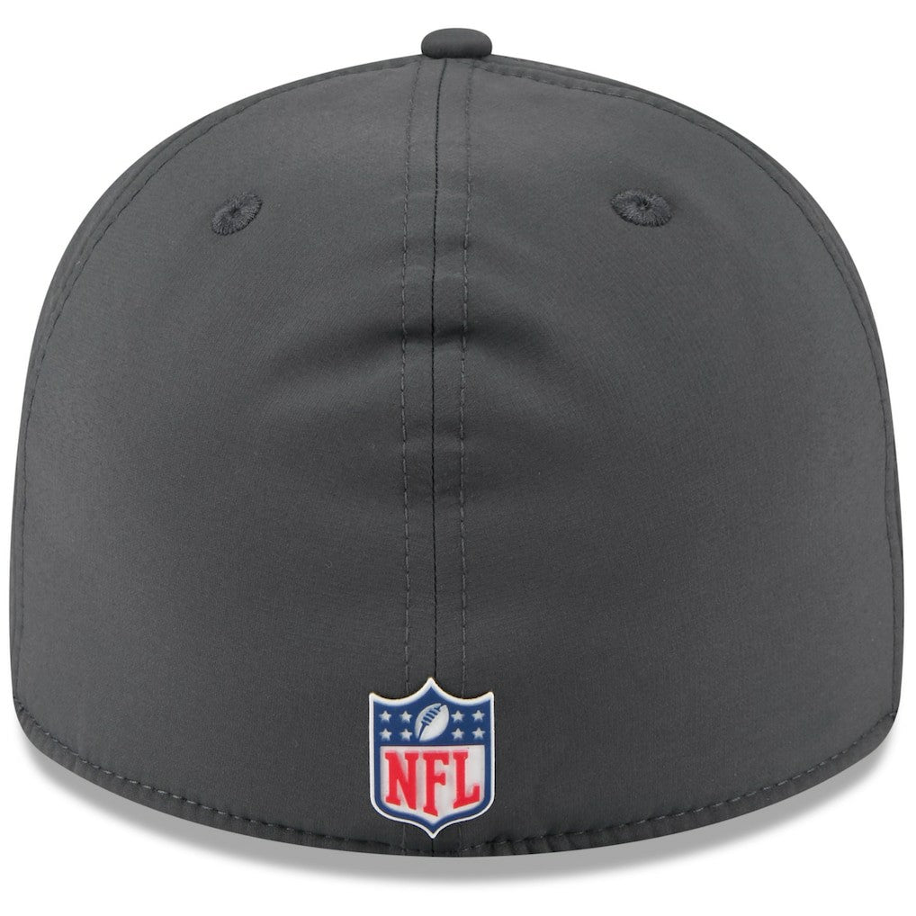 Washington Commanders New Era 2025 Sideline Cold Weather Retro Crown 59FIFTY Fitted Hat Charcoal | NFL