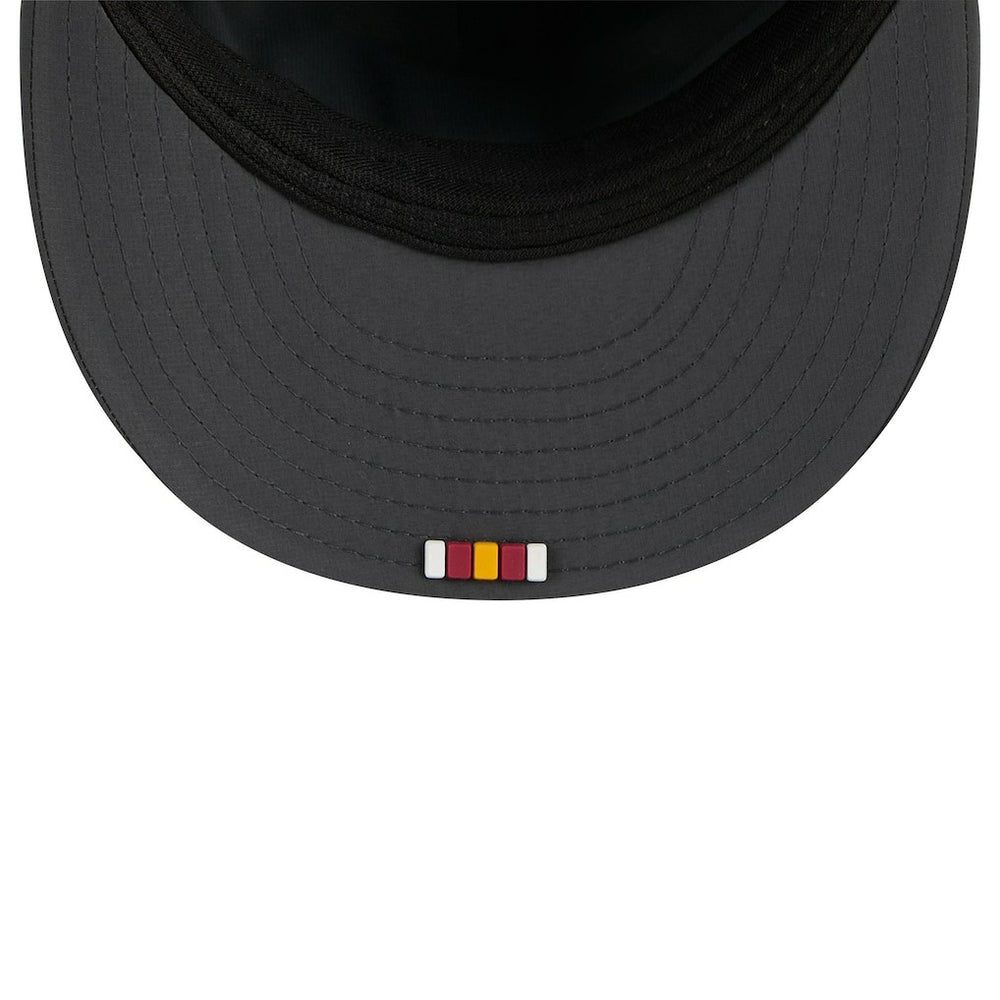Washington Commanders New Era 2025 Sideline Cold Weather Retro Crown 59FIFTY Fitted Hat Charcoal | NFL