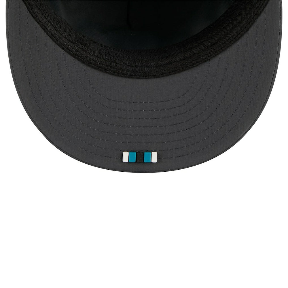 Jacksonville Jaguars New Era 2025 Sideline Cold Weather Retro Crown 59FIFTY Fitted Hat Charcoal | NFL