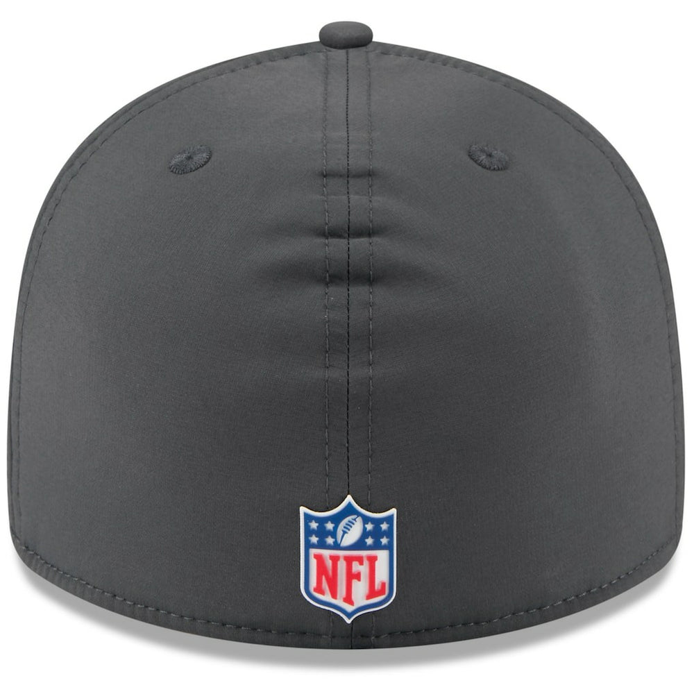 New Orleans Saints New Era 2025 Sideline Cold Weather Retro Crown 59FIFTY Fitted Hat Charcoal | NFL