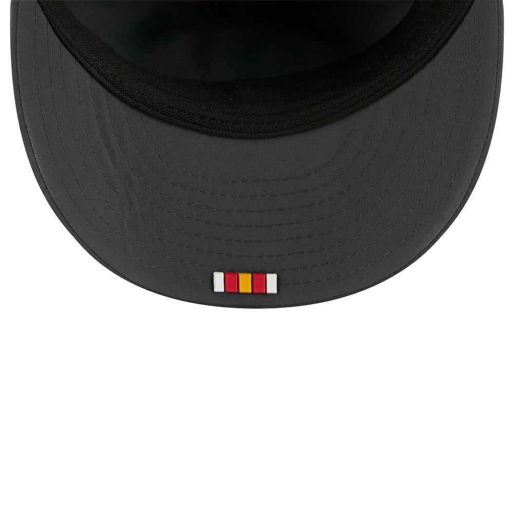 Kansas City Chiefs New Era 2025 Sideline Cold Weather Retro Crown 59FIFTY Fitted Hat Charcoal | NFL