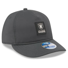Las Vegas Raiders New Era 2025 Sideline Cold Weather Retro Crown 59FIFTY Fitted Hat Charcoal | NFL