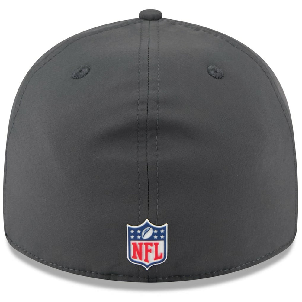 Las Vegas Raiders New Era 2025 Sideline Cold Weather Retro Crown 59FIFTY Fitted Hat Charcoal | NFL