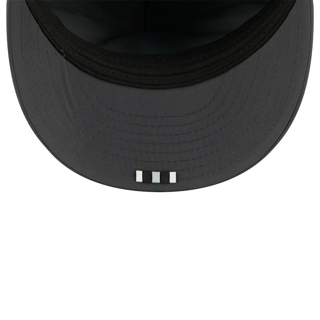 Las Vegas Raiders New Era 2025 Sideline Cold Weather Retro Crown 59FIFTY Fitted Hat Charcoal | NFL