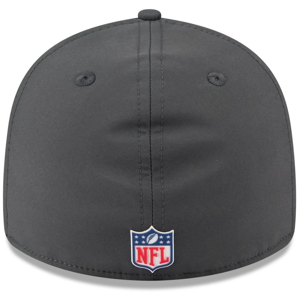 Minnesota Vikings New Era 2025 Sideline Cold Weather Retro Crown 59FIFTY Fitted Hat Charcoal | NFL
