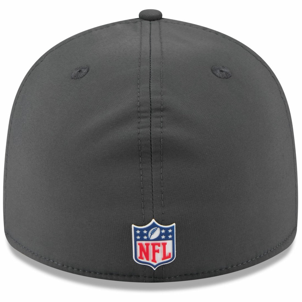 New York Jets New Era 2025 Sideline Cold Weather Retro Crown 59FIFTY Fitted Hat Charcoal | NFL