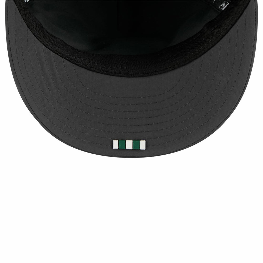 New York Jets New Era 2025 Sideline Cold Weather Retro Crown 59FIFTY Fitted Hat Charcoal | NFL