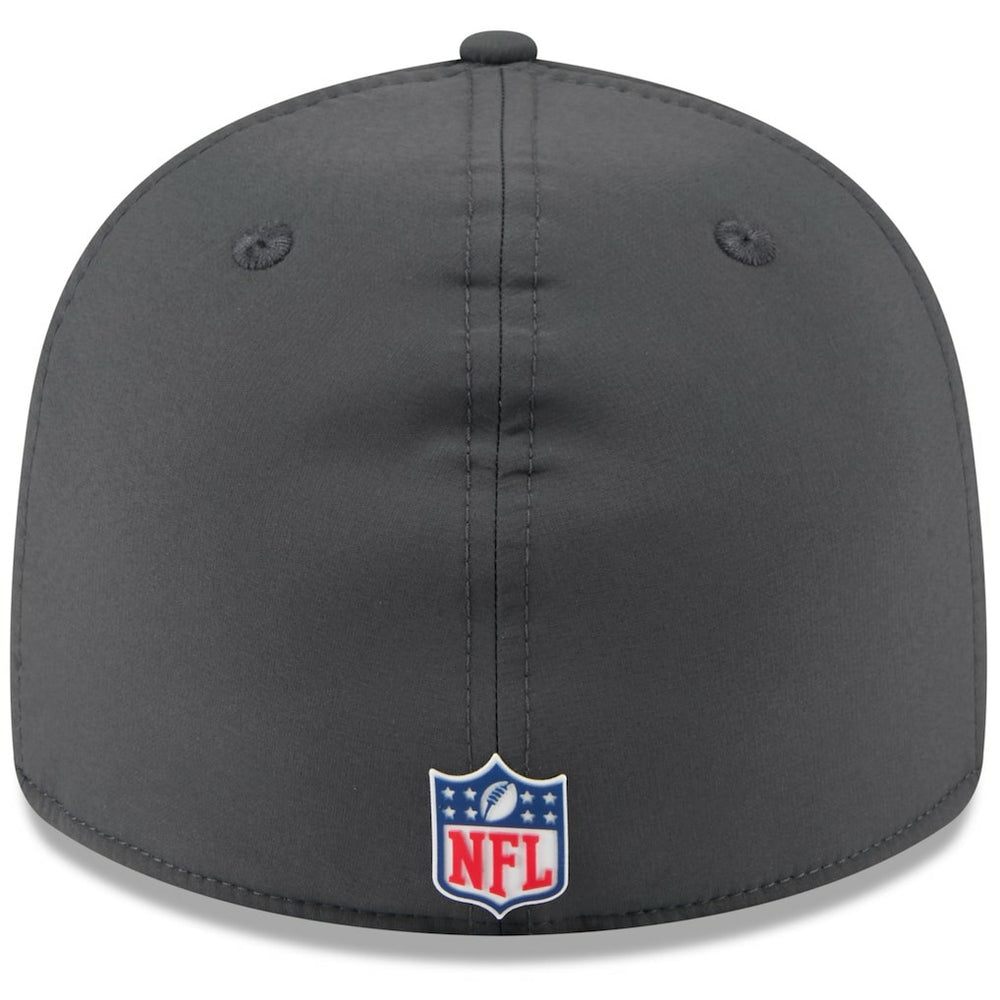 Pittsburgh Steelers New Era 2025 Sideline Cold Weather Retro Crown 59FIFTY Fitted Hat Charcoal | NFL