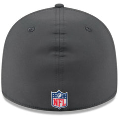 Pittsburgh Steelers New Era 2025 Sideline Cold Weather Retro Crown 59FIFTY Fitted Hat Charcoal | NFL