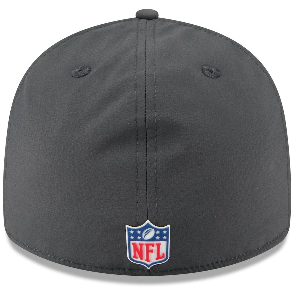 Philadelphia Eagles New Era 2025 Sideline Cold Weather Retro Crown 59FIFTY Fitted Hat Charcoal | NFL