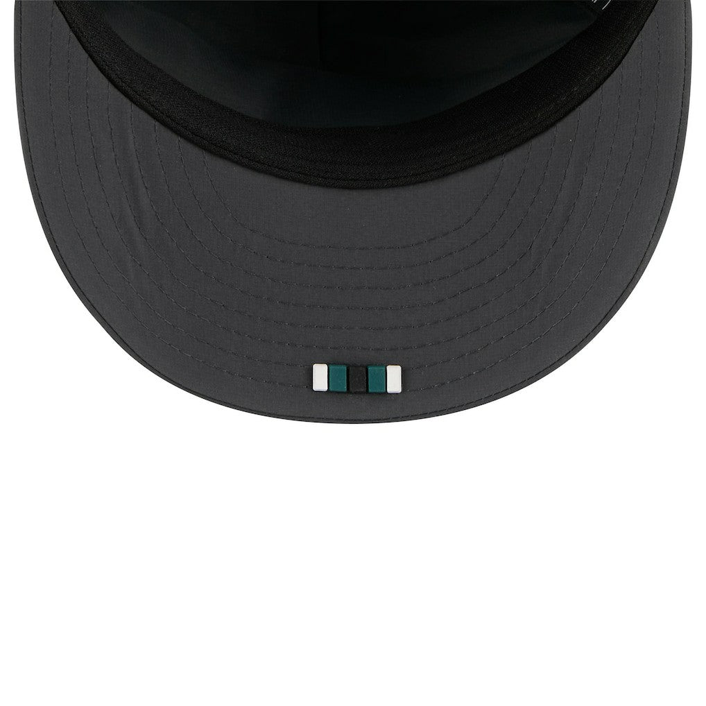 Philadelphia Eagles New Era 2025 Sideline Cold Weather Retro Crown 59FIFTY Fitted Hat Charcoal | NFL