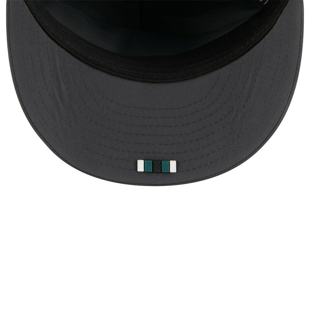 Philadelphia Eagles New Era 2025 Sideline Cold Weather Retro Crown 59FIFTY Fitted Hat Charcoal | NFL