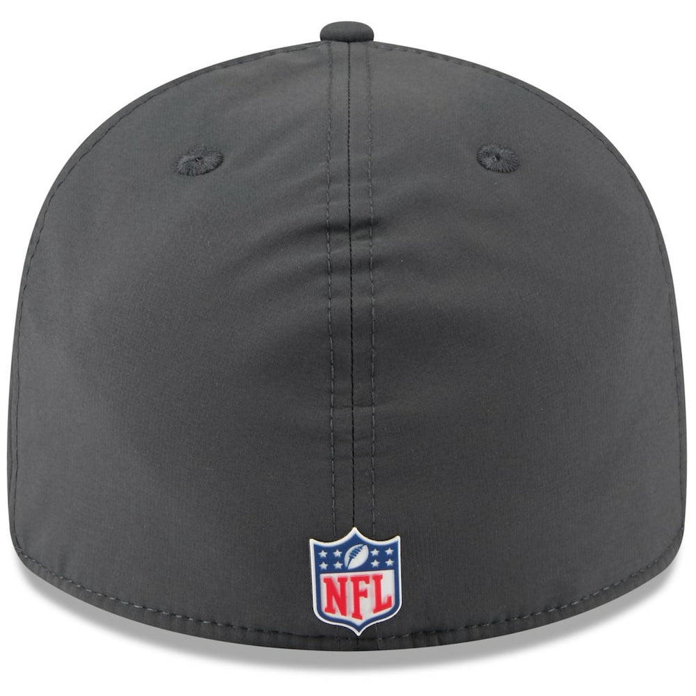 Buffalo Bills New Era 2025 Sideline Cold Weather Retro Crown 59FIFTY Fitted Hat Charcoal | NFL