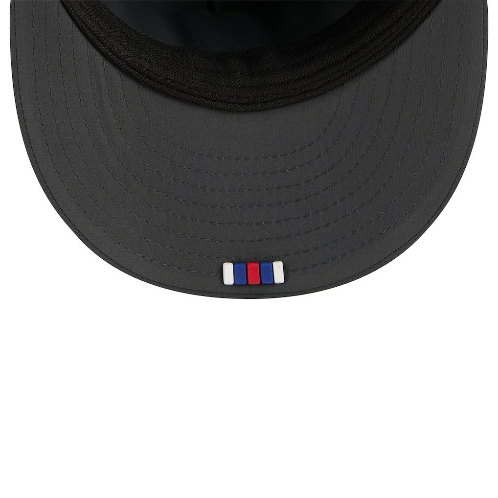 Buffalo Bills New Era 2025 Sideline Cold Weather Retro Crown 59FIFTY Fitted Hat Charcoal | NFL