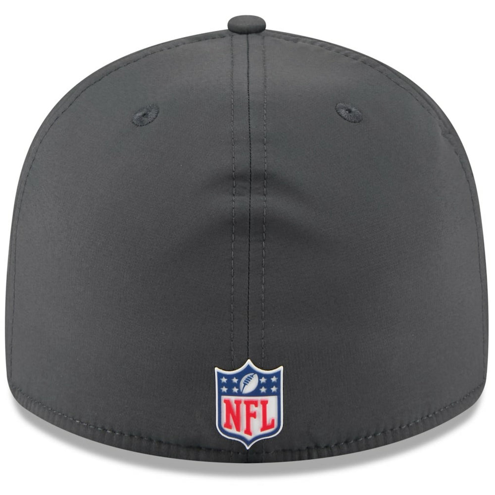 Cleveland Browns New Era 2025 Sideline Cold Weather Retro Crown 59FIFTY Fitted Hat Charcoal | NFL