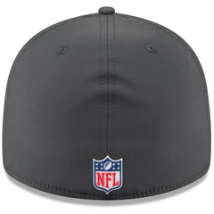 Cleveland Browns New Era 2025 Sideline Cold Weather Retro Crown 59FIFTY Fitted Hat Charcoal | NFL