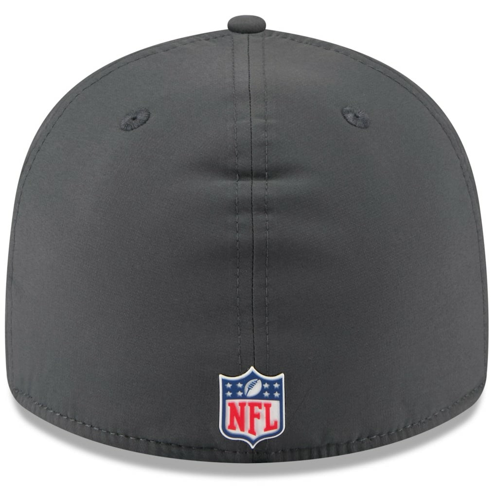 Cincinnati Bengals New Era 2025 Sideline Cold Weather Retro Crown 59FIFTY Fitted Hat Charcoal | NFL