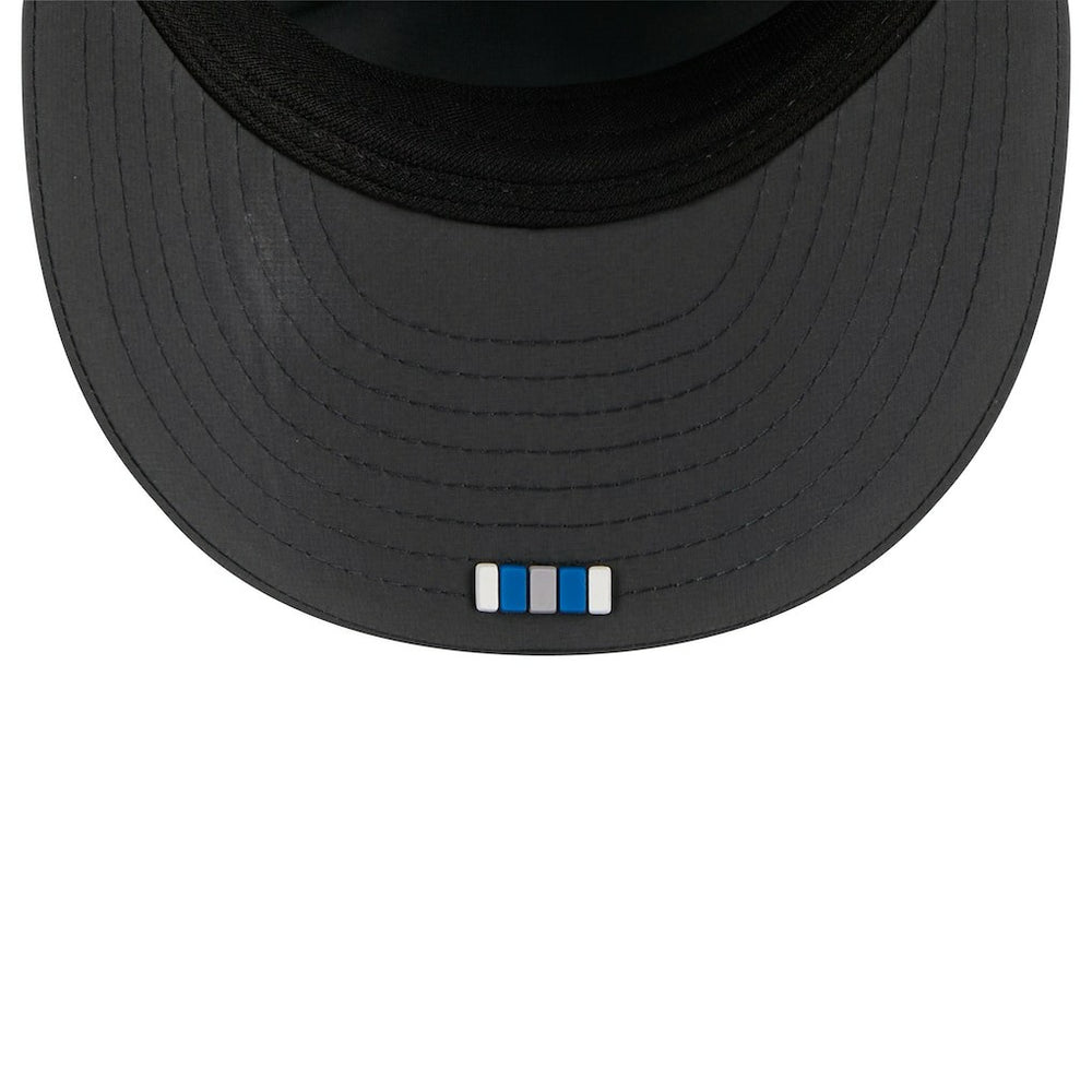 Detroit Lions New Era 2025 Sideline Cold Weather Retro Crown 59FIFTY Fitted Hat Charcoal | NFL
