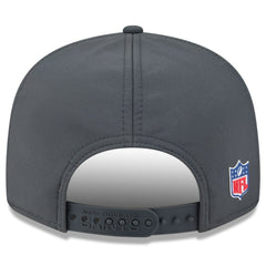 New Orleans Saints New Era 2025 Sideline Cold Weather Split Panel 9FIFTY Snapback Hat Charcoal | NFL