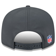 Kansas City Chiefs New Era 2025 Sideline Cold Weather Split Panel 9FIFTY Snapback Hat Charcoal | NFL