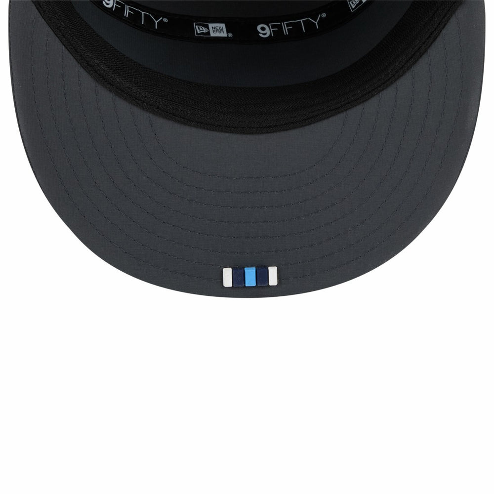 Tennessee Titans New Era 2025 Sideline Cold Weather Split Panel 9FIFTY Snapback Hat Charcoal | NFL
