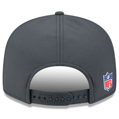 Cleveland Browns New Era 2025 Sideline Cold Weather Split Panel 9FIFTY Snapback Hat Charcoal | NFL