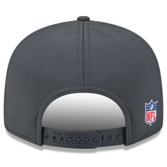 Philadelphia Eagles New Era 2025 Sideline Cold Weather Split Panel 9FIFTY Snapback Hat Charcoal | NFL