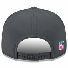 New York Jets New Era 2025 Sideline Cold Weather Split Panel 9FIFTY Snapback Hat Charcoal | NFL