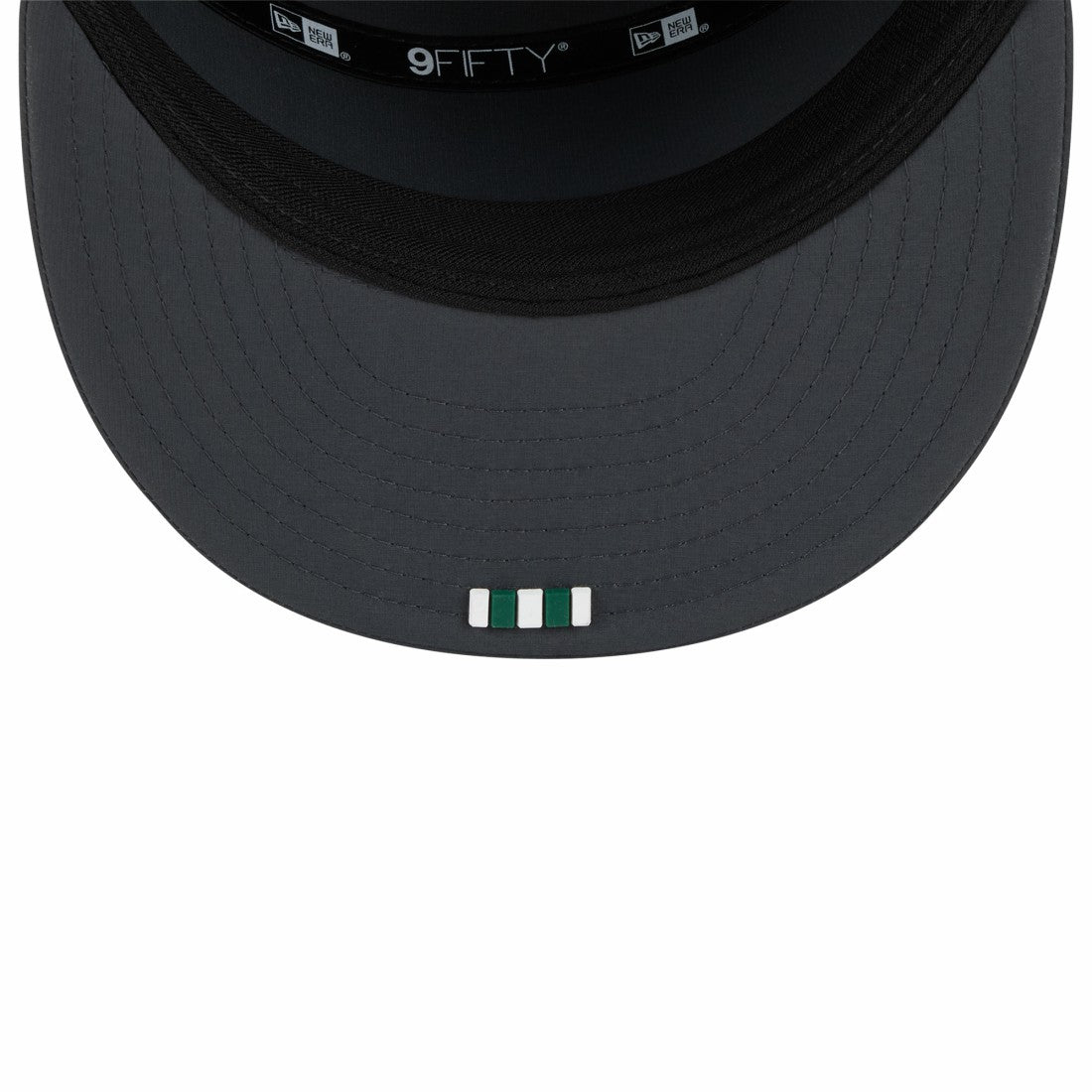 New York Jets New Era 2025 Sideline Cold Weather Split Panel 9FIFTY Snapback Hat Charcoal | NFL