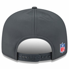 Green Bay Packers New Era 2025 Sideline Cold Weather Split Panel 9FIFTY Snapback Hat Charcoal | NFL