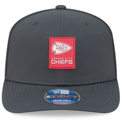 Kansas City Chiefs New Era 2025 Sideline Cold Weather 9SEVENTY Adjustable Hat Charcoal | NFL