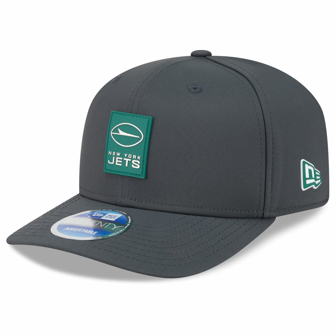 New York Jets New Era 2025 Sideline Cold Weather 9SEVENTY Adjustable Hat Charcoal | NFL