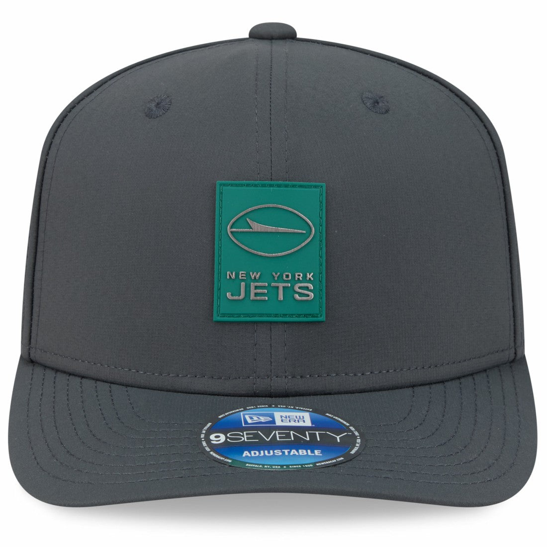 New York Jets New Era 2025 Sideline Cold Weather 9SEVENTY Adjustable Hat Charcoal | NFL
