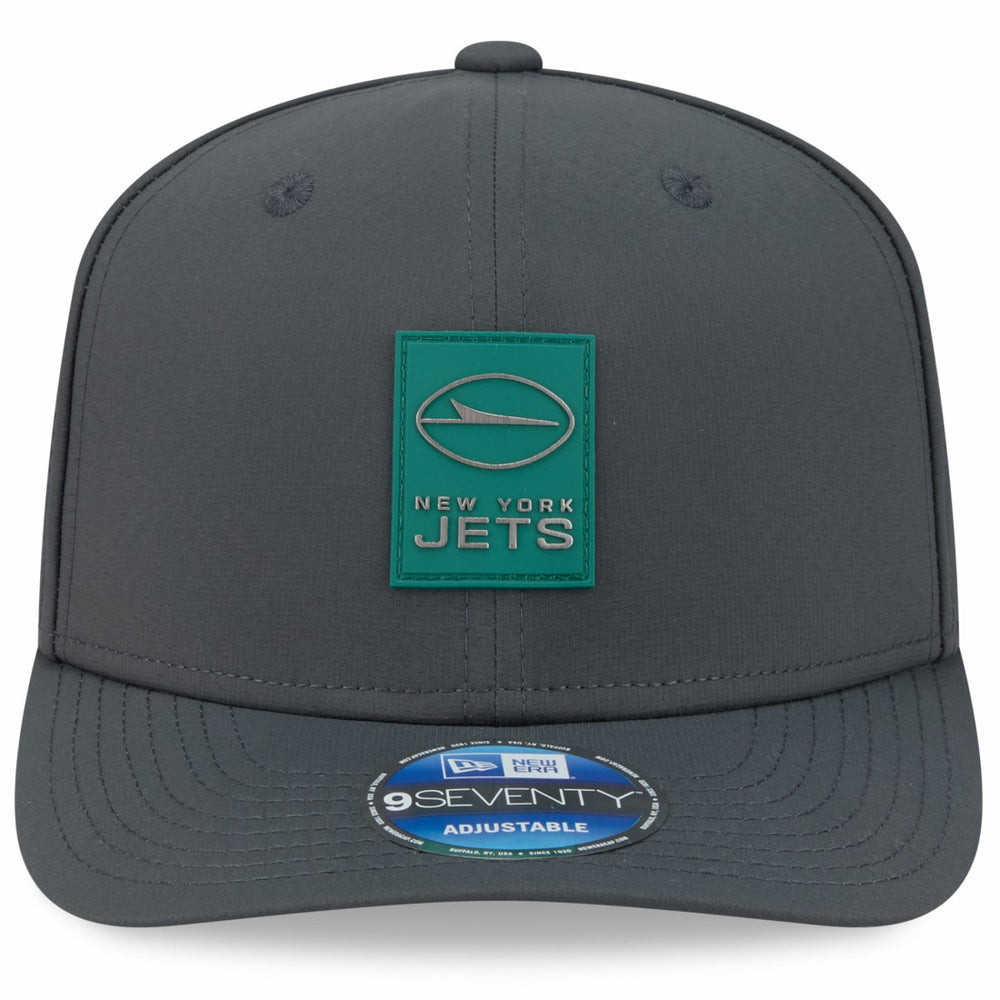 New York Jets New Era 2025 Sideline Cold Weather 9SEVENTY Adjustable Hat Charcoal | NFL