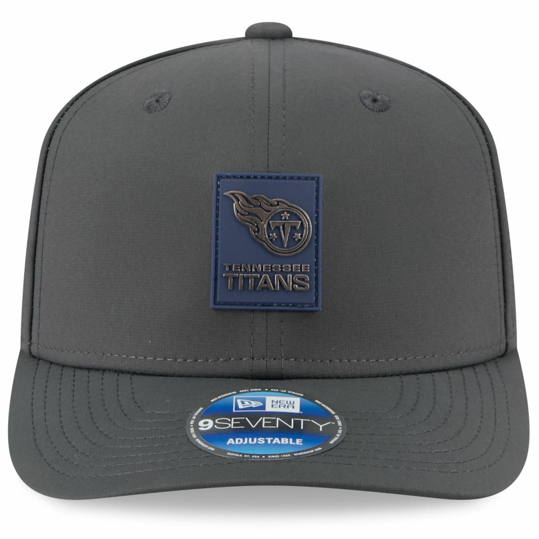 Tennessee Titans New Era 2025 Sideline Cold Weather 9SEVENTY Adjustable Hat Charcoal | NFL