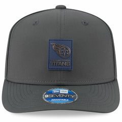 Tennessee Titans New Era 2025 Sideline Cold Weather 9SEVENTY Adjustable Hat Charcoal | NFL
