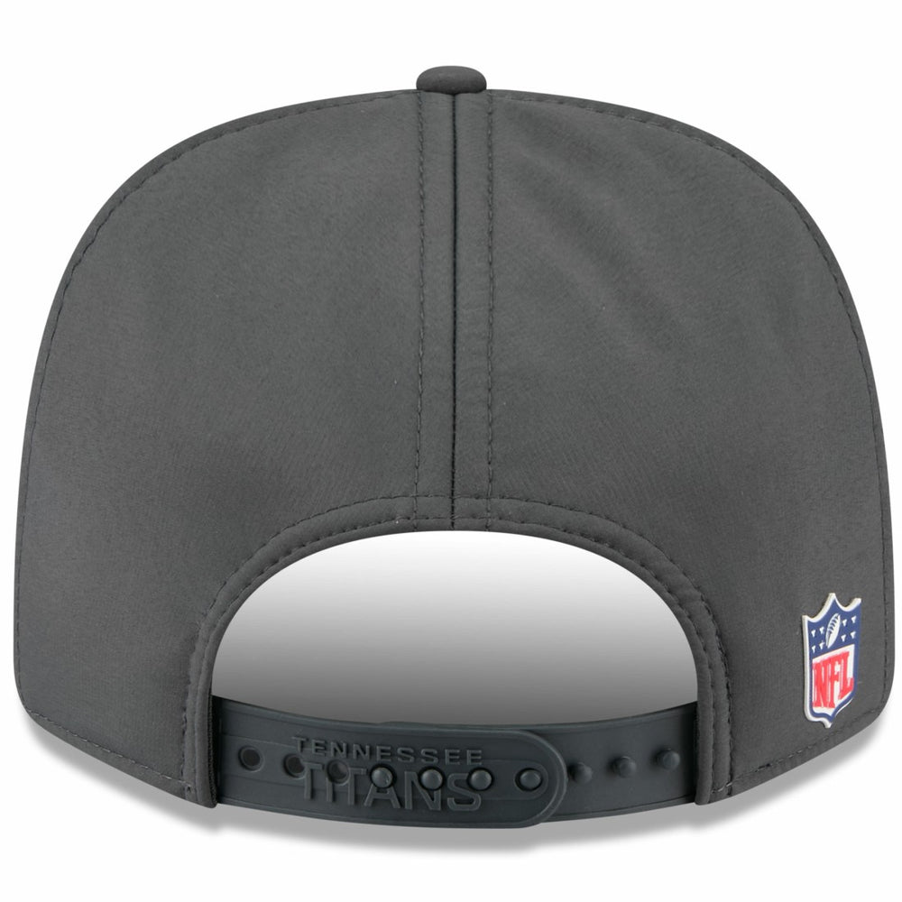 Tennessee Titans New Era 2025 Sideline Cold Weather 9SEVENTY Adjustable Hat Charcoal | NFL