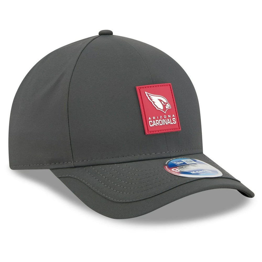 Arizona Cardinals New Era 2025 Sideline Cold Weather 9FORTY M-Crown Adjustable Hat Charcoal | NFL
