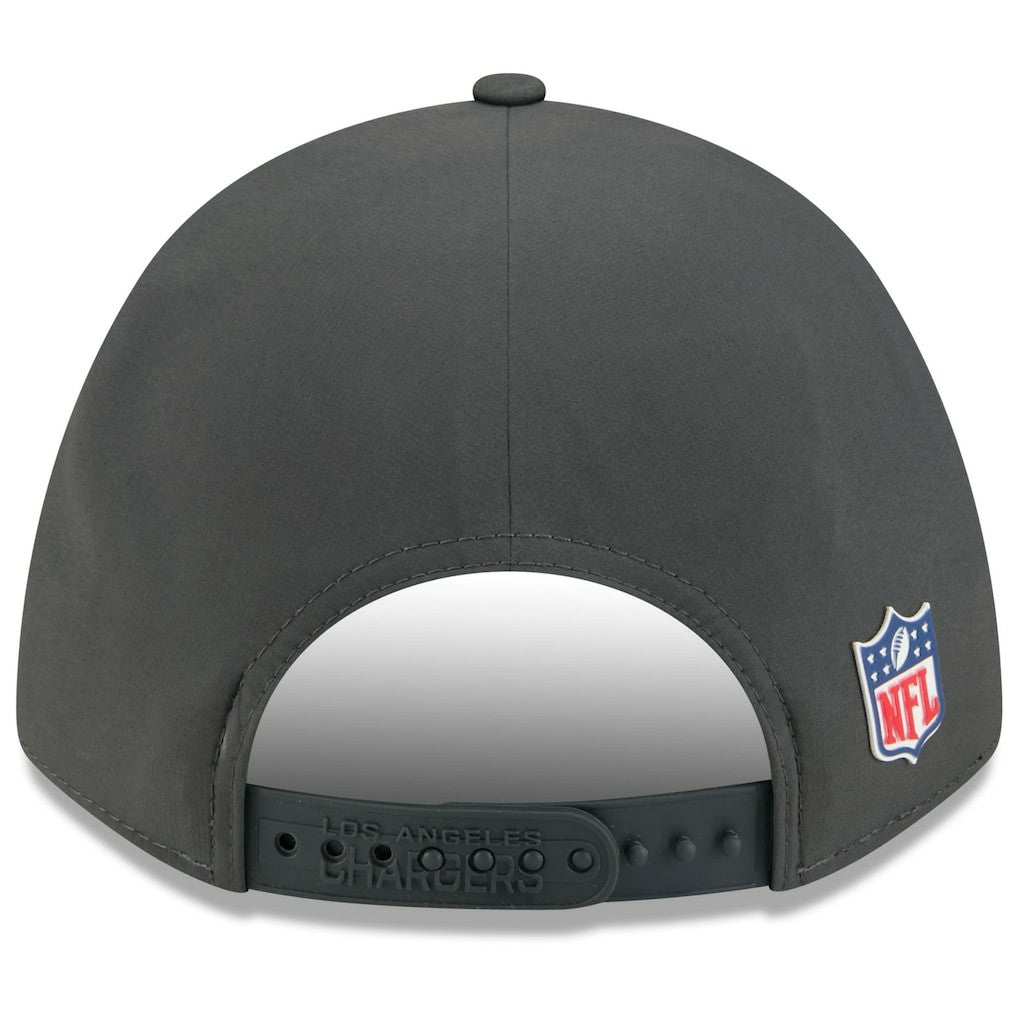Miami Dolphins New Era 2025 Sideline Cold Weather 9FORTY M-Crown Adjustable Hat Charcoal | NFL
