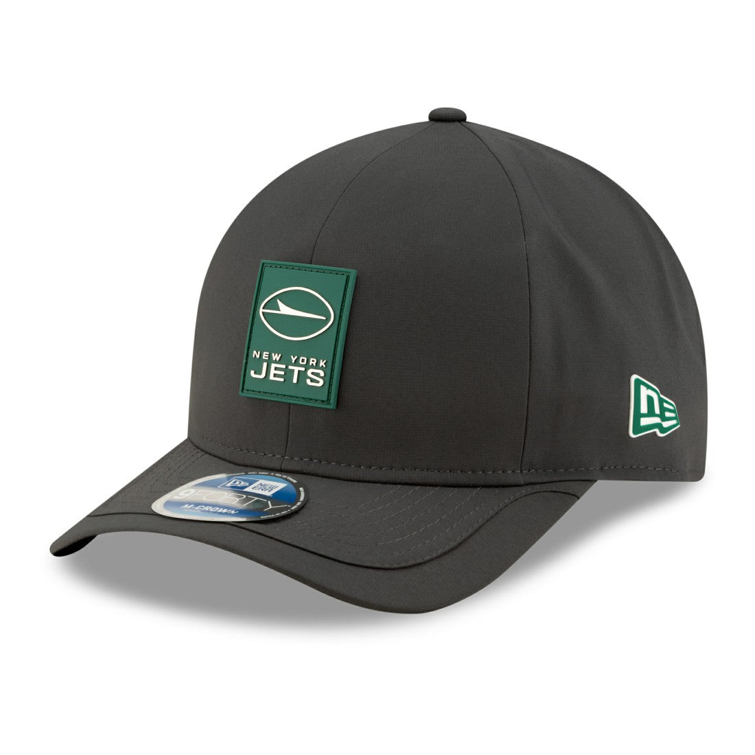 New York Jets New Era 2025 Sideline Cold Weather 9FORTY M-Crown Adjustable Hat Charcoal | NFL