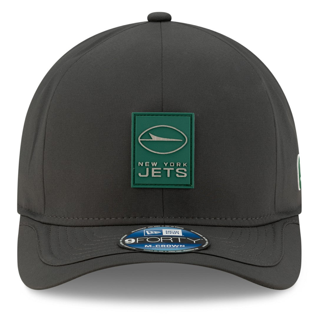 New York Jets New Era 2025 Sideline Cold Weather 9FORTY M-Crown Adjustable Hat Charcoal | NFL