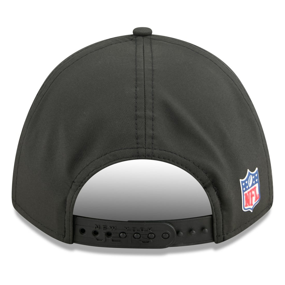 New York Jets New Era 2025 Sideline Cold Weather 9FORTY M-Crown Adjustable Hat Charcoal | NFL