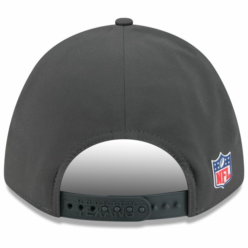 Houston Texans New Era 2025 Sideline Cold Weather 9FORTY M-Crown Adjustable Hat Charcoal | NFL