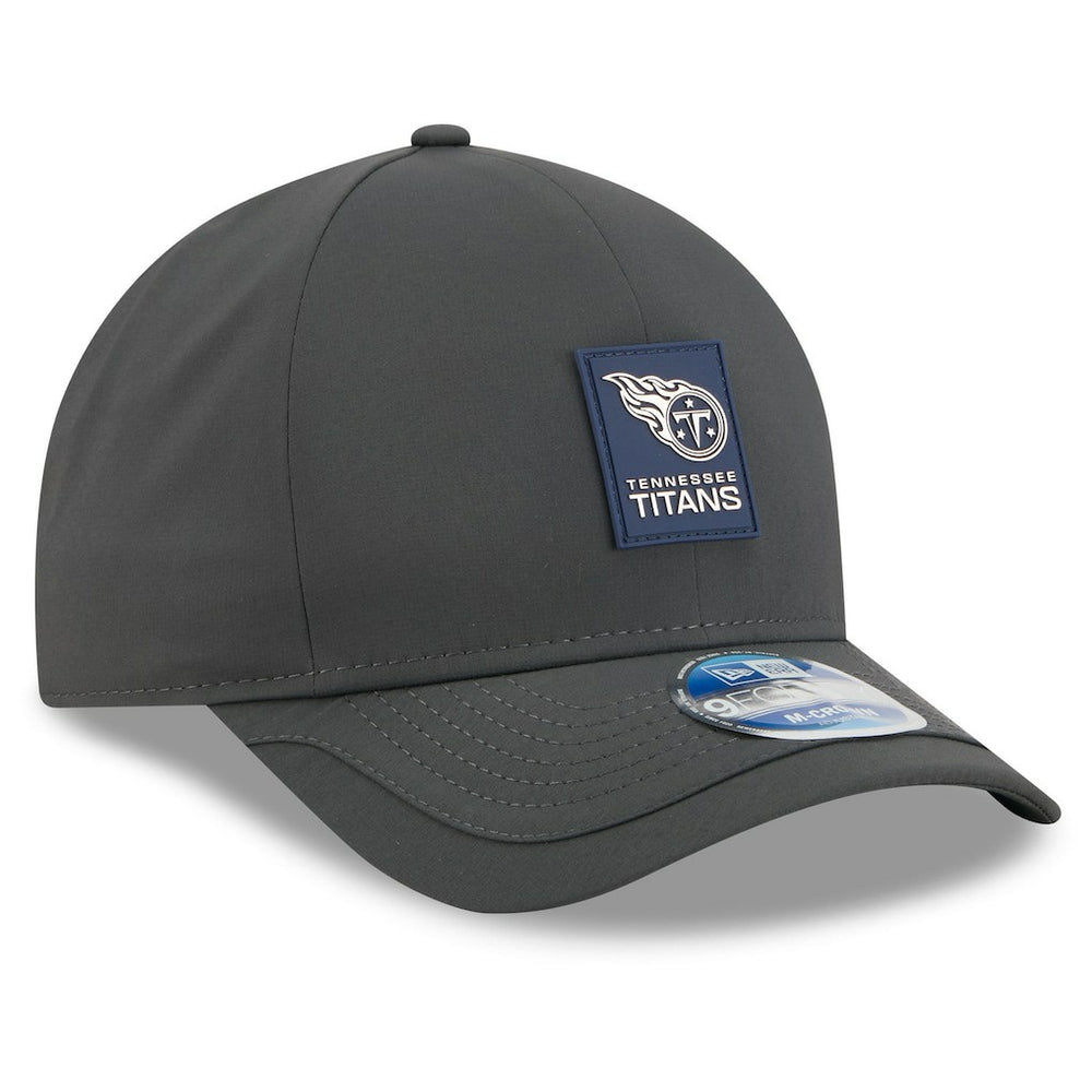 Tennessee Titans New Era 2025 Sideline Cold Weather 9FORTY M-Crown Adjustable Hat Charcoal | NFL