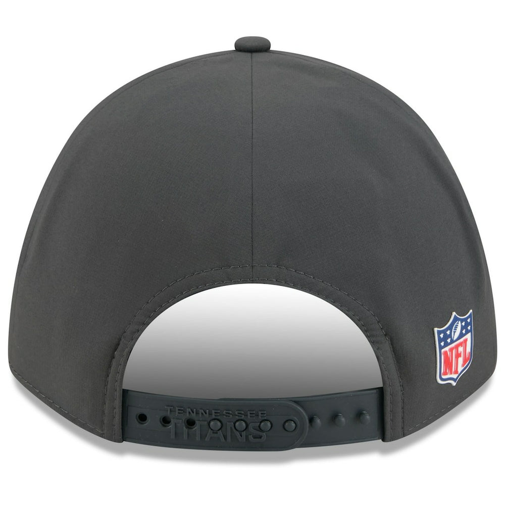 Tennessee Titans New Era 2025 Sideline Cold Weather 9FORTY M-Crown Adjustable Hat Charcoal | NFL