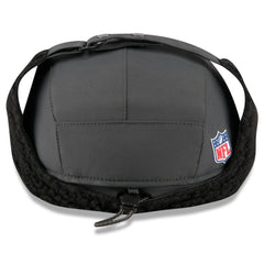 Cleveland Browns New Era 2025 Sideline Cold Weather Runner Dog Ear Adjustable Hat Charcoal | NFL